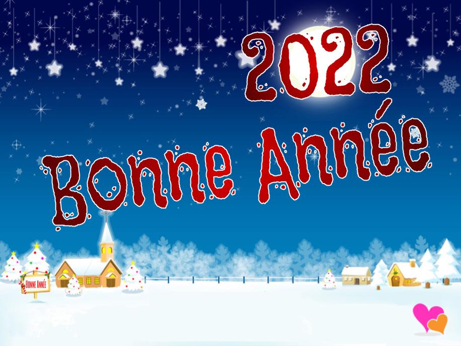 Bonne Ann&eacute;e 2022