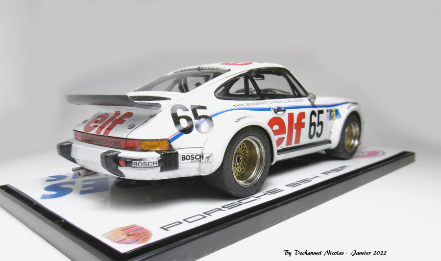 1:18 SPARK Porsche 911 934 #65 24H Le Mans 1976 Charmasson With Showcase 18S863 | UK