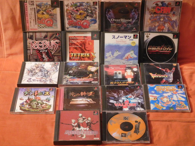 [Vds]- Tri de collec'.  Rajout Dreamcast, Mega CD, Saturn, PS1 22010212450716048517732085