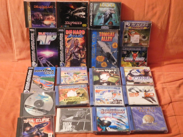 [Vds]- Tri de collec'.  Rajout Dreamcast, Mega CD, Saturn, PS1 22010212451116048517732087