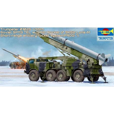 russian-9p113-tel-w9m21-rocket-of-9k52-luna-m-short-range-artillery-trumpeter