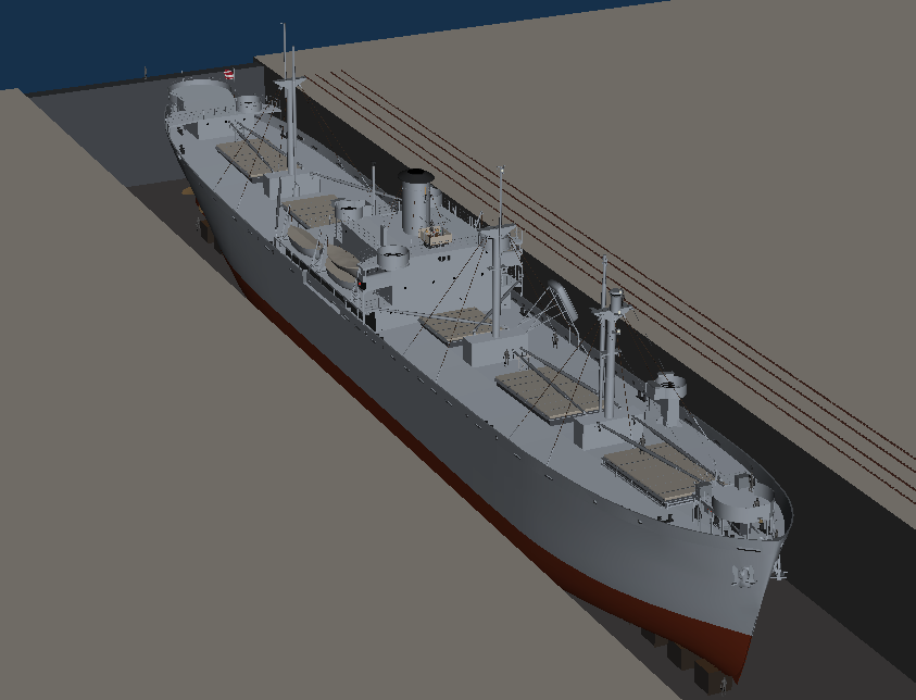 [WIP] Liberty ship from scratch 22020105343518069017776740