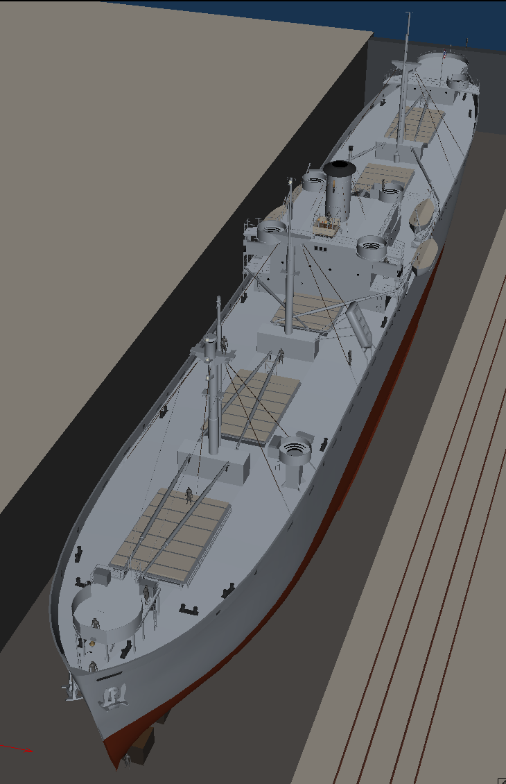 [WIP] Liberty ship from scratch 22020105344618069017776741