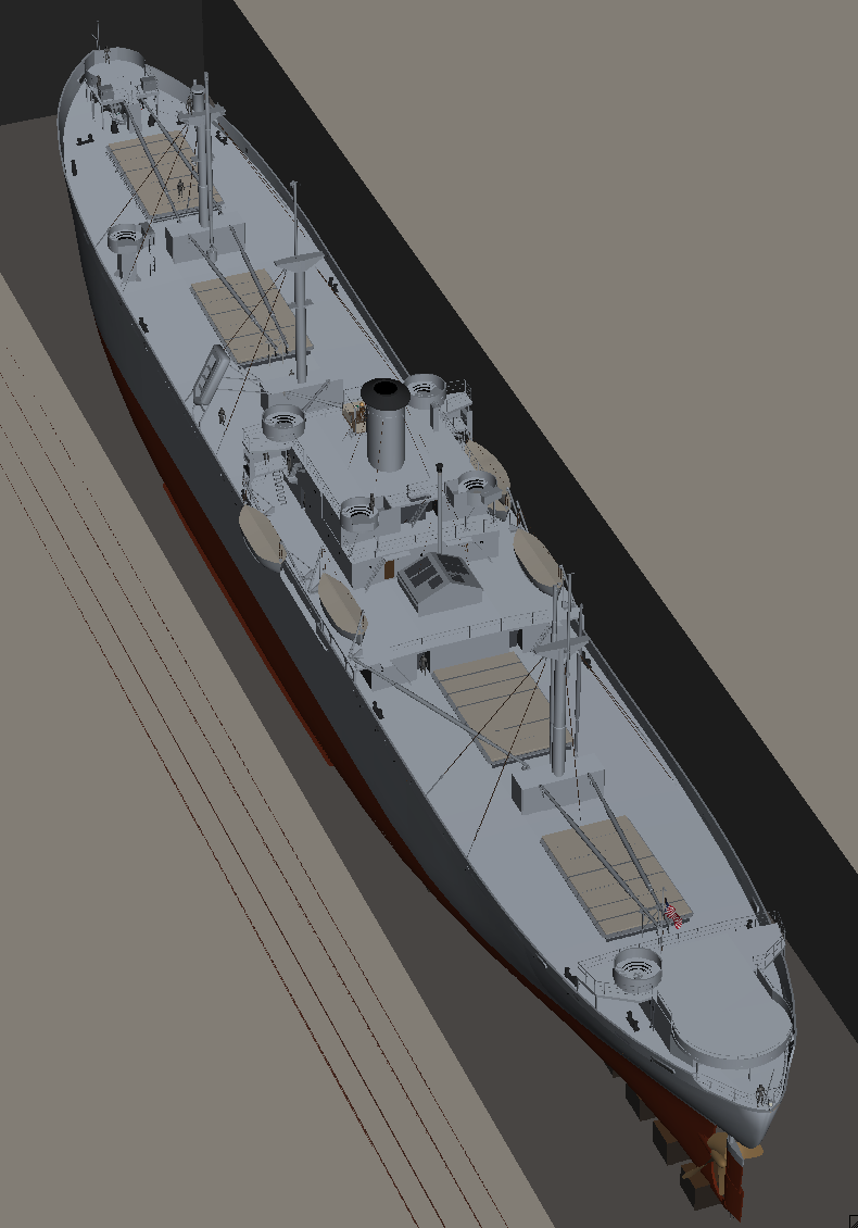 [WIP] Liberty ship from scratch 22020105423618069017776743