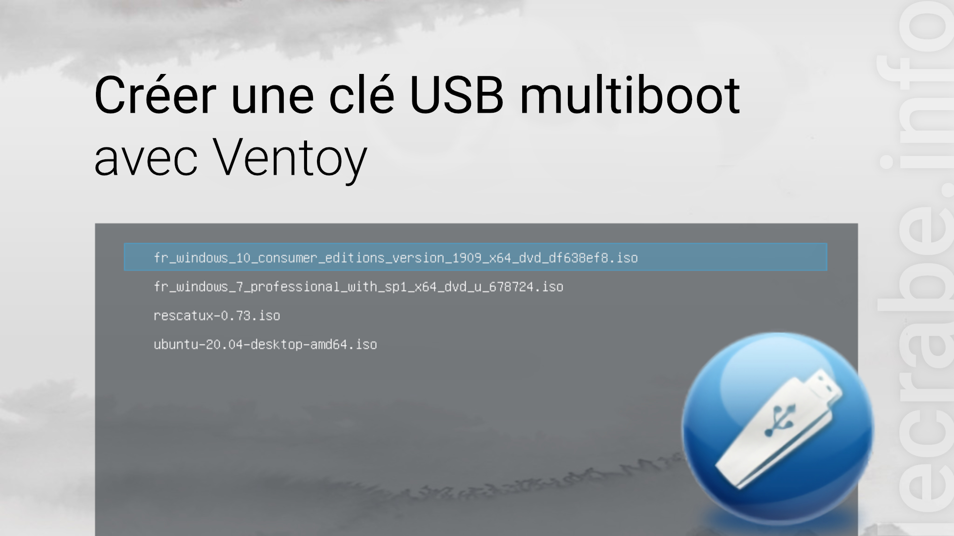 Ventoy 1.0.96 instal