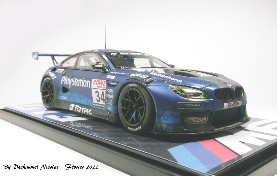 BMW M6 GT3 "Play Station" - 1/24e [Nunu Model] 105wNb-M6-PS-fini9