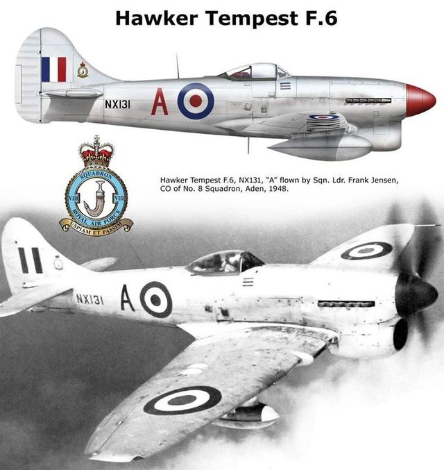 Tempest F8 NX 131 Squadron 8