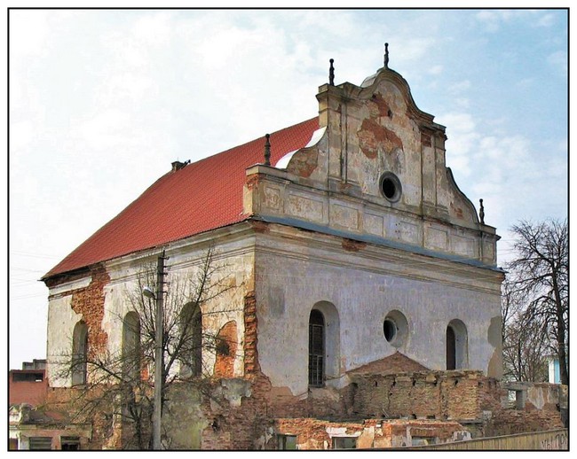 Voblast de Grodno : ghetto de Slonim JUH1Nb-synagogue-de-Slonim