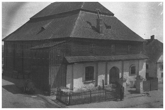 Voblast de Vitebsk : ghetto de Hlybokaïe MFc2Nb-synagogue-de-Hloubokaie