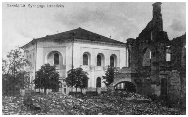 Voblast de Brest : ghetto de Brest C4y2Nb-synagogue-de-Brest-litskov