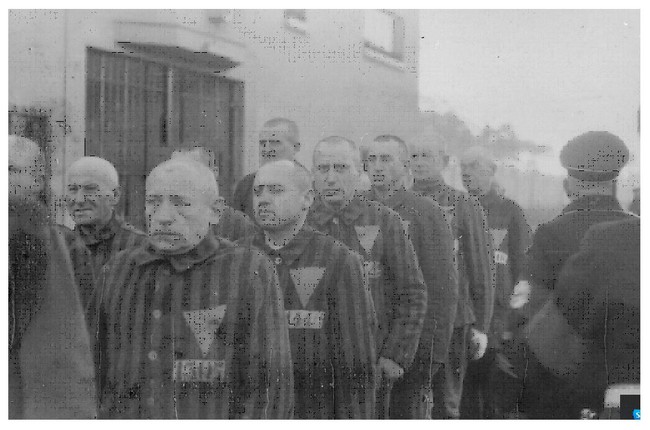Camps nazis durant la Seconde Guerre mondiale : généralités YcO2Nb-prisonnier-transis-de-froid-sachsenhausen
