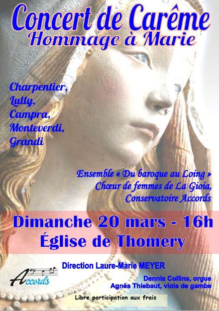 Concert de Car&ecirc;me - Hommage &agrave; Marie
