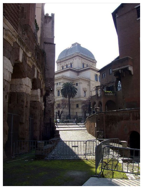 Italie :  ghetto de Rome HvF3Nb-grande-synagogue-de-rome
