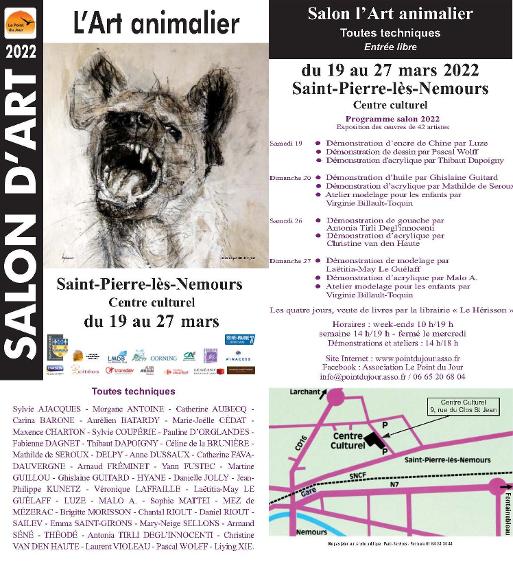 Salon d'art - l'art animalier- Saint Pierre les Nemours