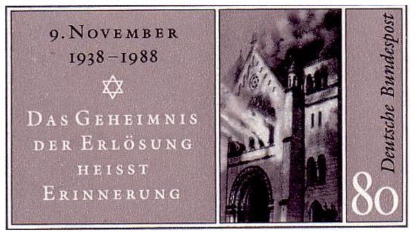 Nuit de cristal (Allemagne) TQE5Nb-timbre-commemoratif-50e-anniversaire