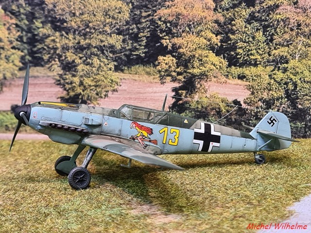 MESSERSCHMITT BF.109 E.1  Kurt UBBEN   avril 1940 .azmodel  22032001371326281217835716