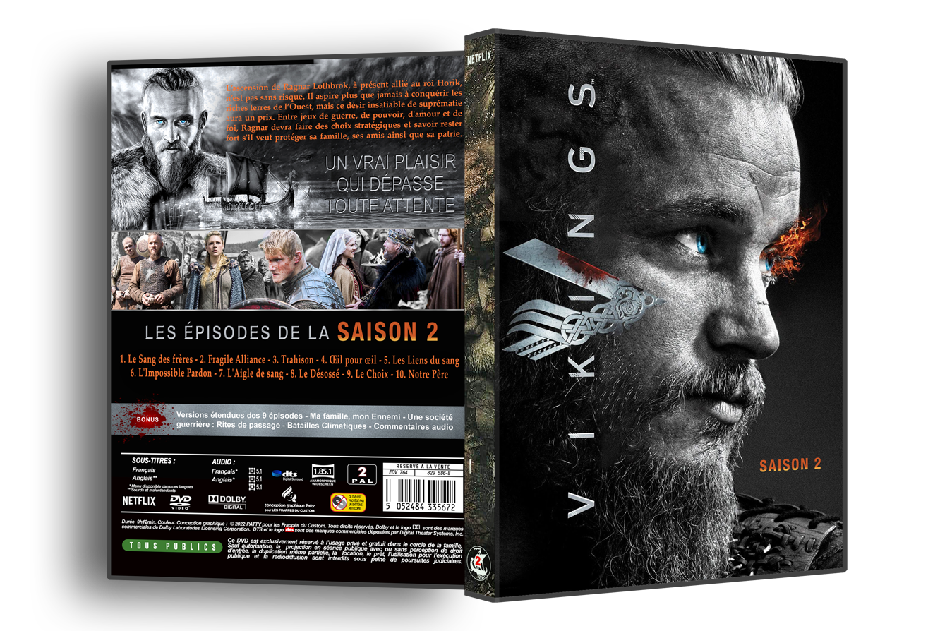 Les Frappés du Custom : VIKINGS - INTEGRALE DES 6 SAISONS (6 Customs