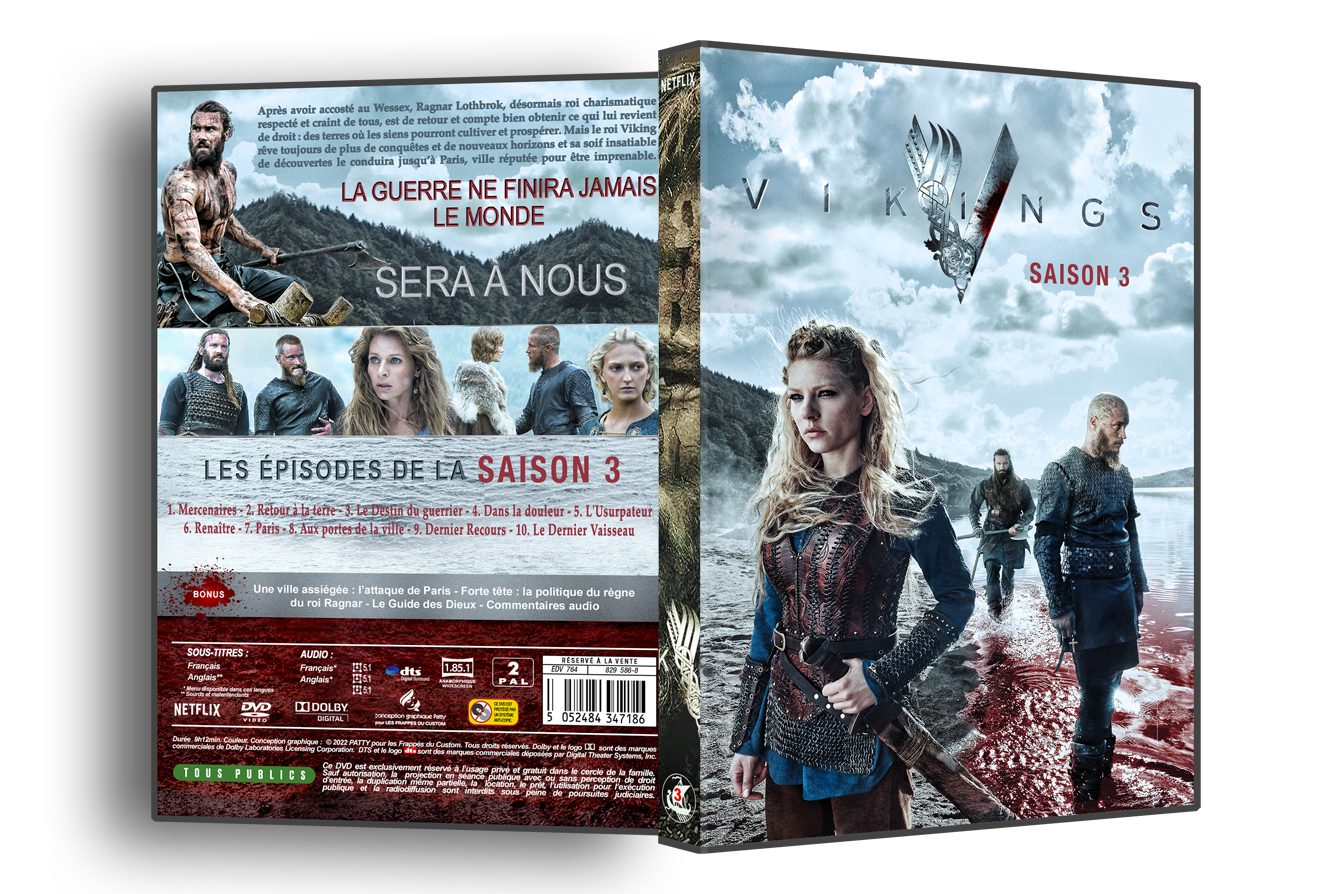 Les Frappés du Custom : VIKINGS - INTEGRALE DES 6 SAISONS (6 Customs