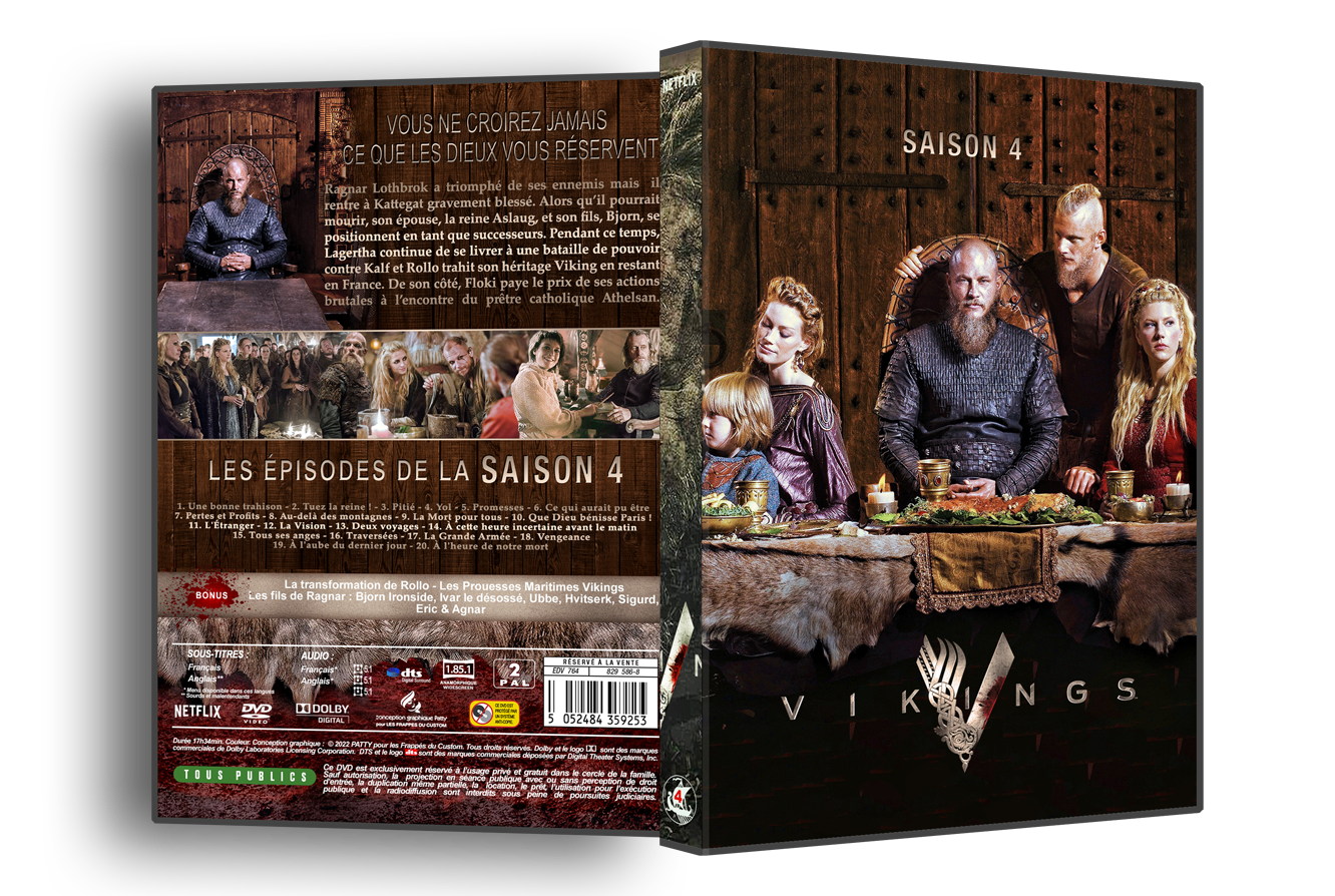 Les Frappés du Custom : VIKINGS - INTEGRALE DES 6 SAISONS (6 Customs
