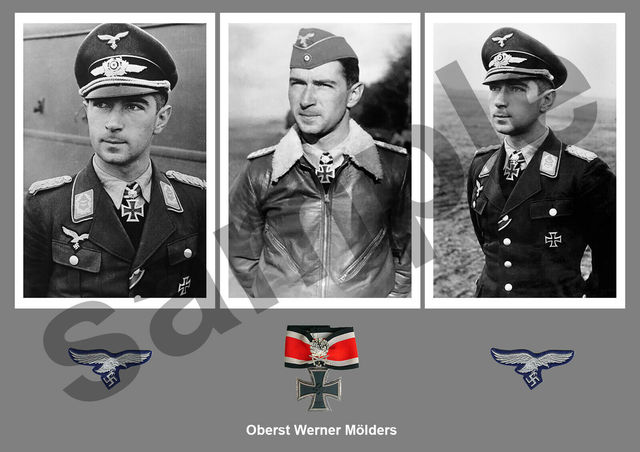 MESSERSCHMITT BF 109 E.3 JG 53 Werner MOLDERS France 1940  22042008281326281217870567