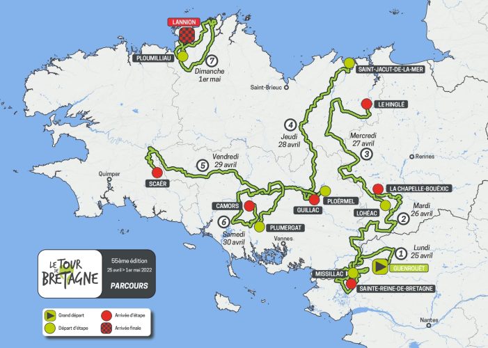 56° Le Tour de Bretagne Cycliste la présentation détaillée