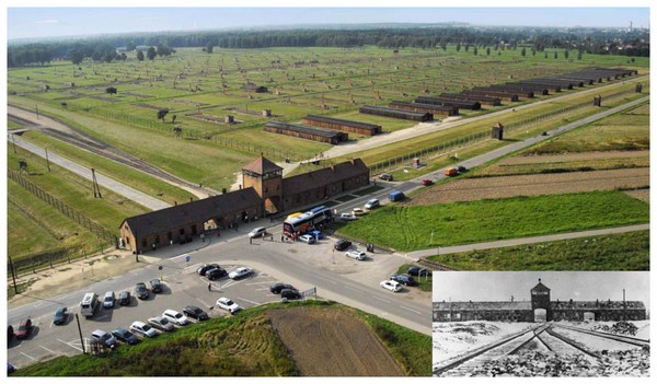 Camp d'Auschwitz - Birkenau ALvJNb-vue-auschwitz-II