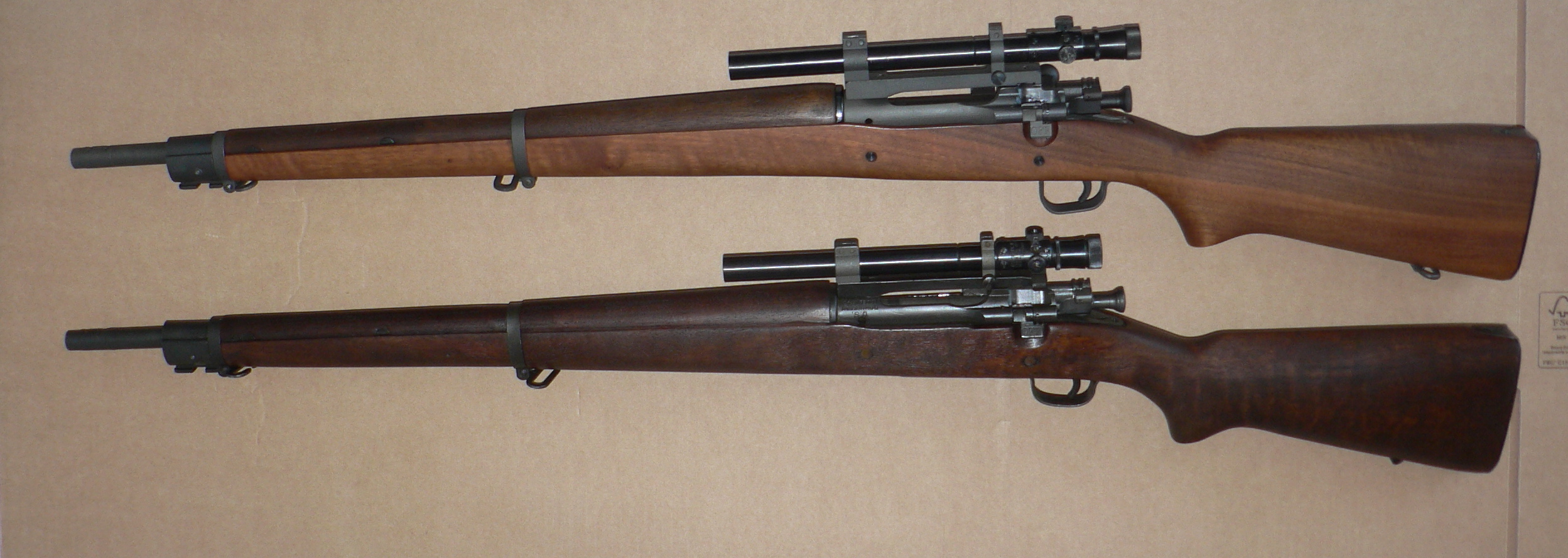Un des fusils des tireurs d'elites US le 1903 A4 en 30/06 22051309352722998617891994