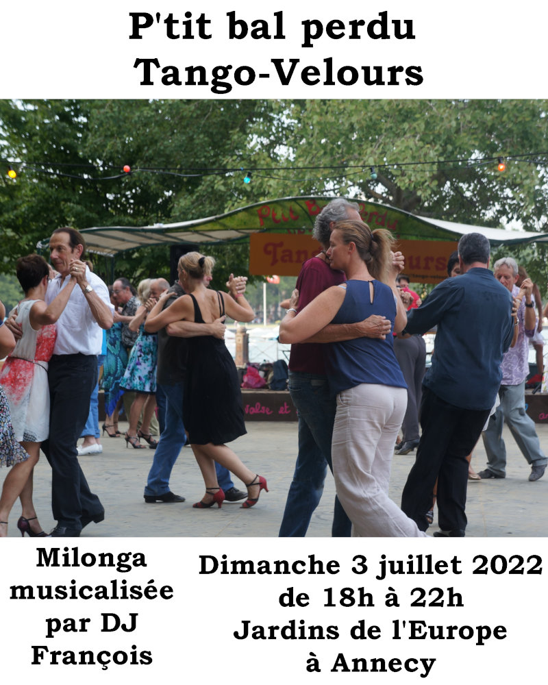 P'tit Bal Perdu Tango-Velours - DJ François -
