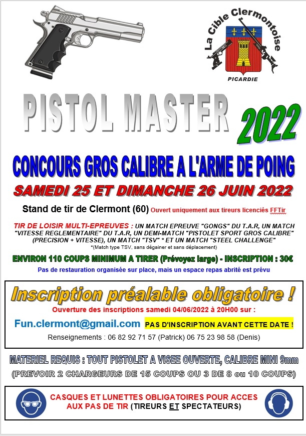 Affiche Pistolmaster 2022