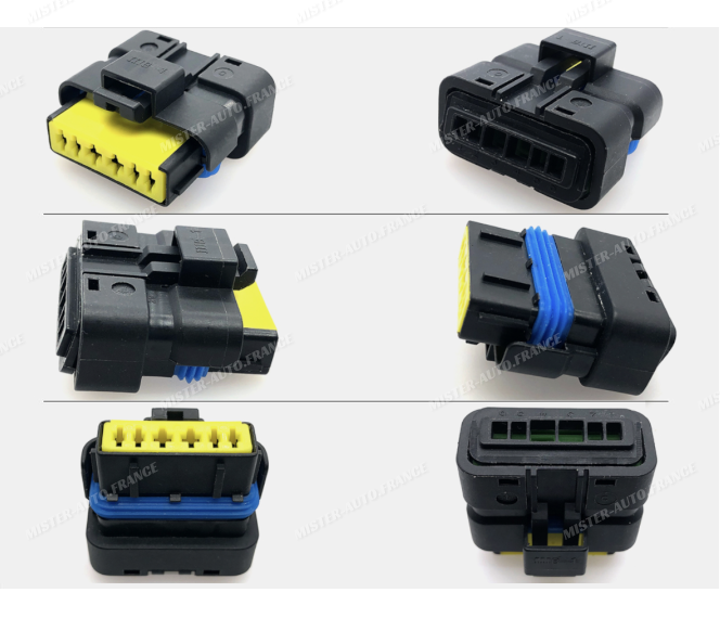 Connecteur 6 Broches Peugeot Citroen