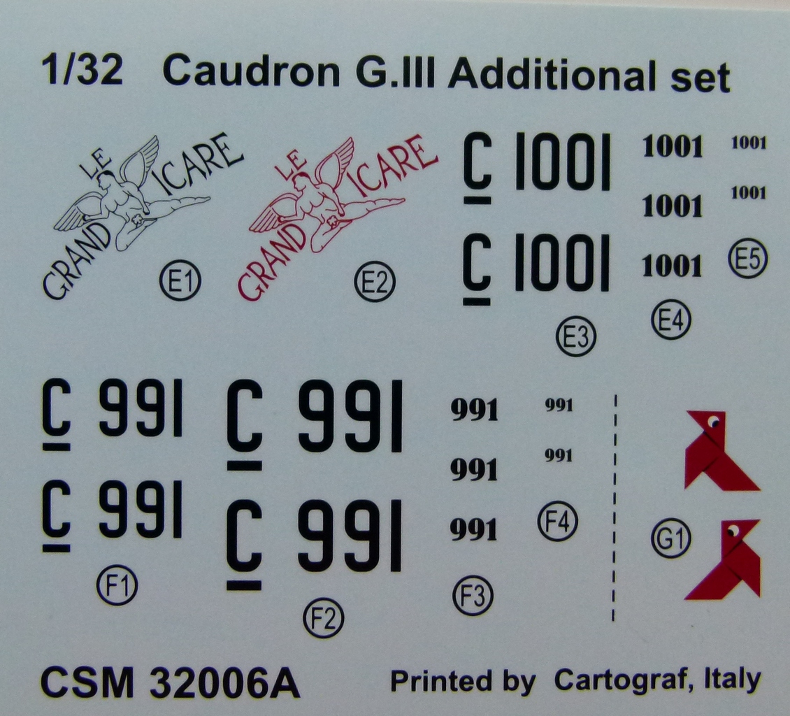 CAUDRON G3 1/32 CSM Escadrille C 11 1916 - Fin sur socle !!!!! 2207221122264430017955798