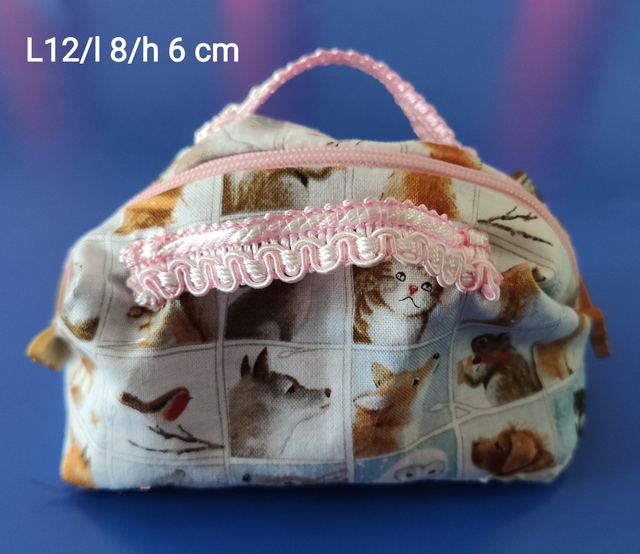 Couture Enfant Sac Besace Pochette - 2022 Trousse Rose (7)