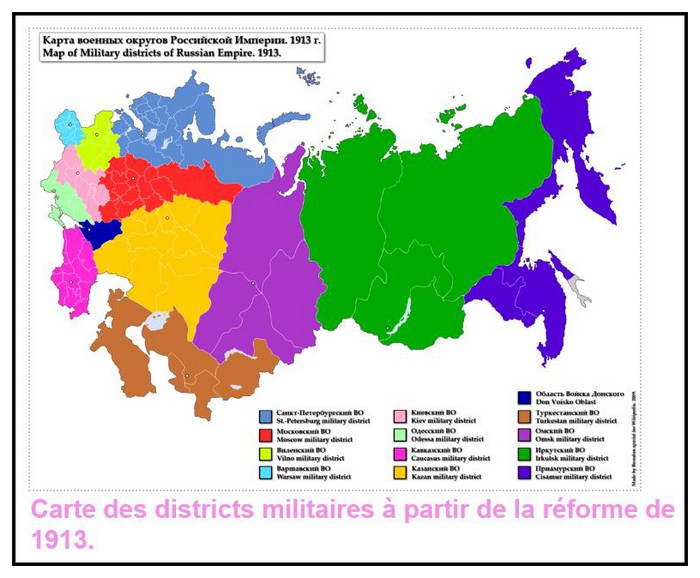 Mobilisation russe de 1914 Tu92Ob-carte-districts-militaires