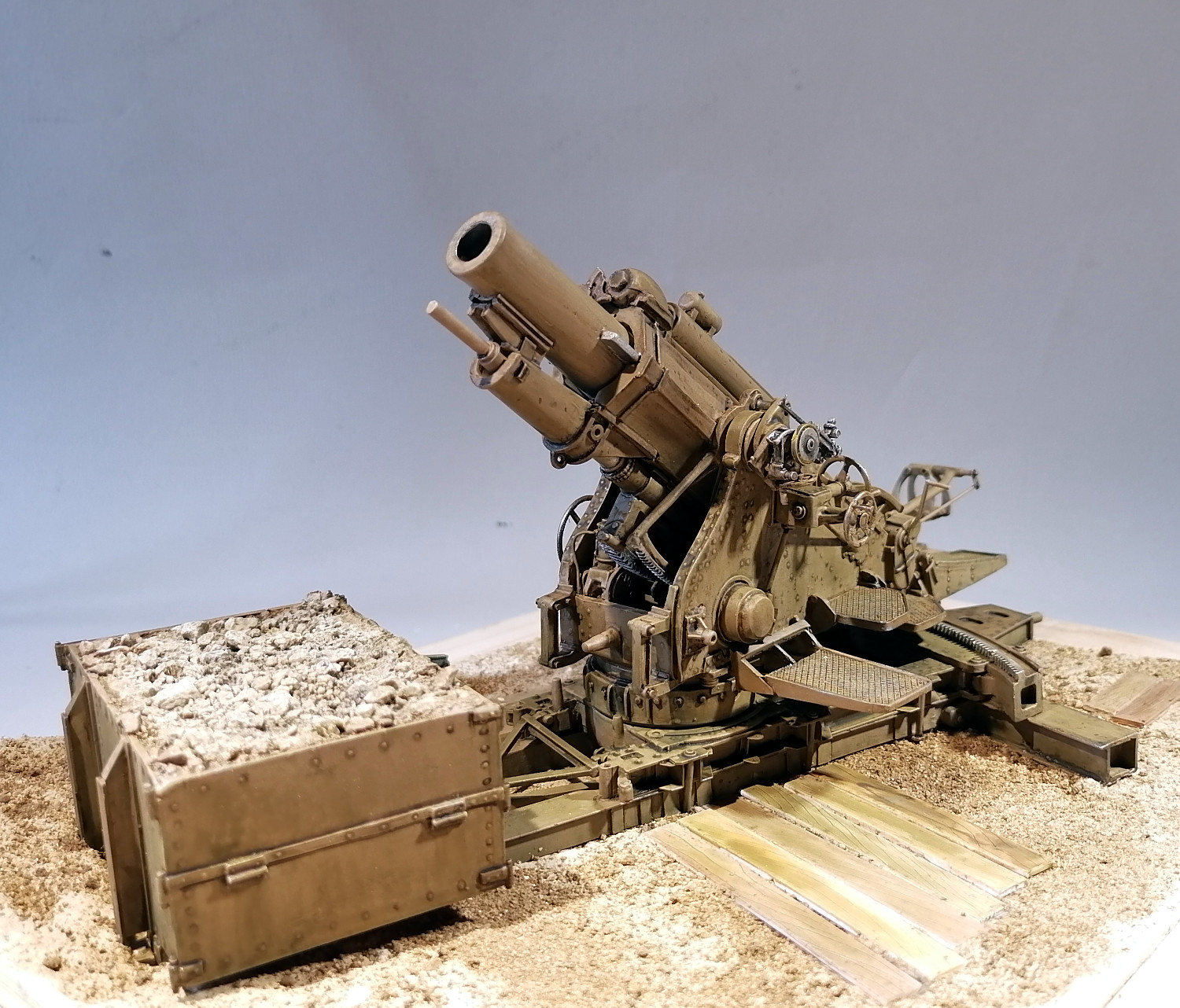 Mortier de 9,2 inch 1/35 Resicast Qkw3Ob-Howitzer58