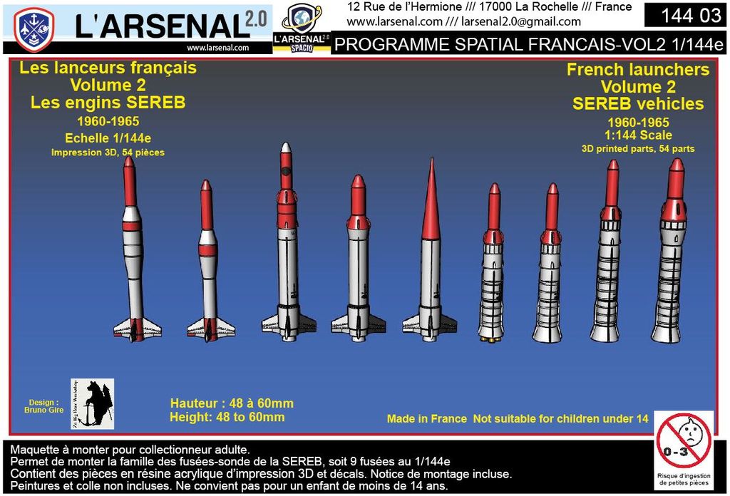 Le Programme spatial français 1950-1975 au 144e - L'Arsenal 2.0 KbN3Ob-2022-09-144-03