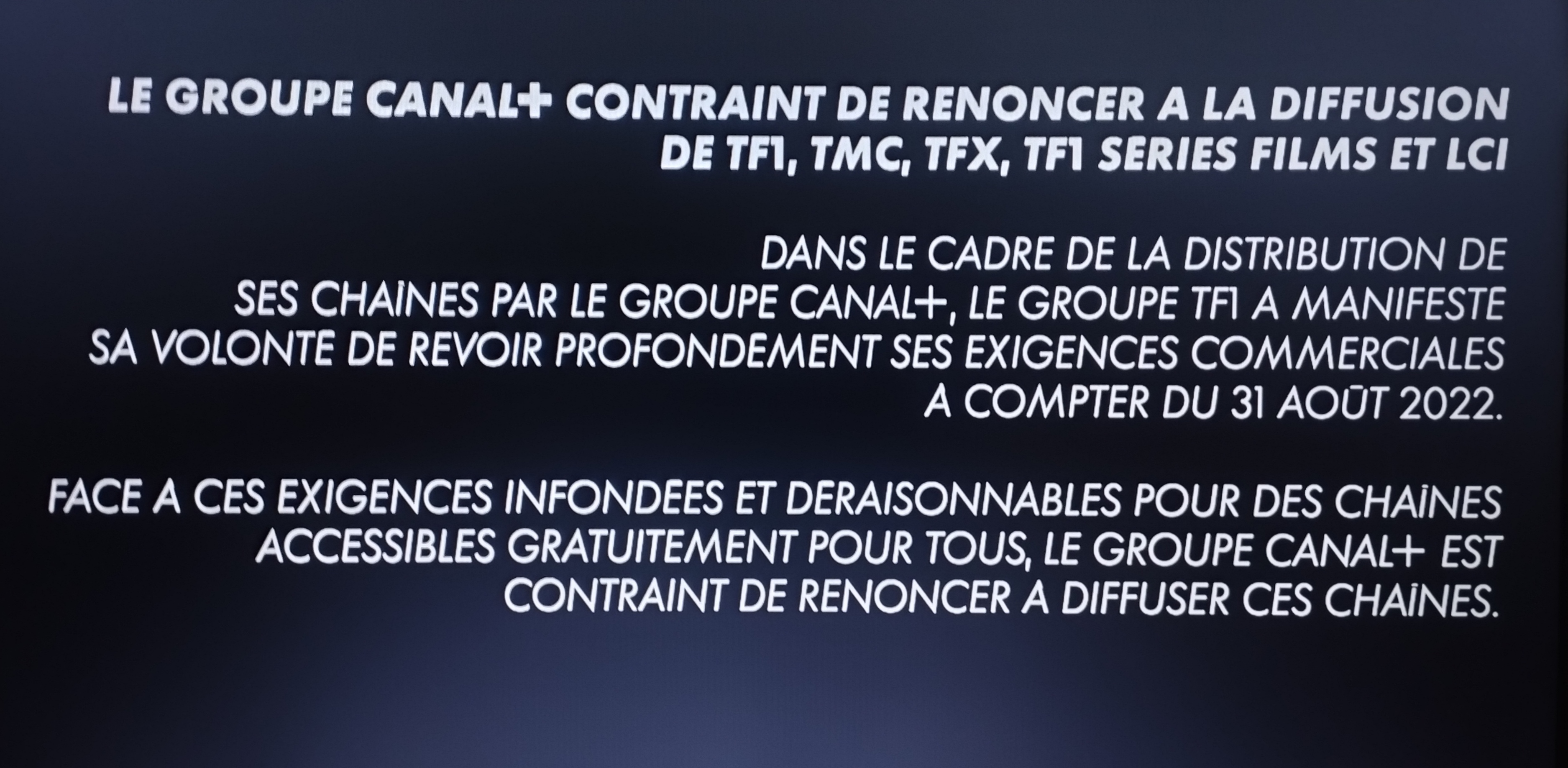 Canal+ Arrête La Diffusion Des Chaînes Du Groupe TF1