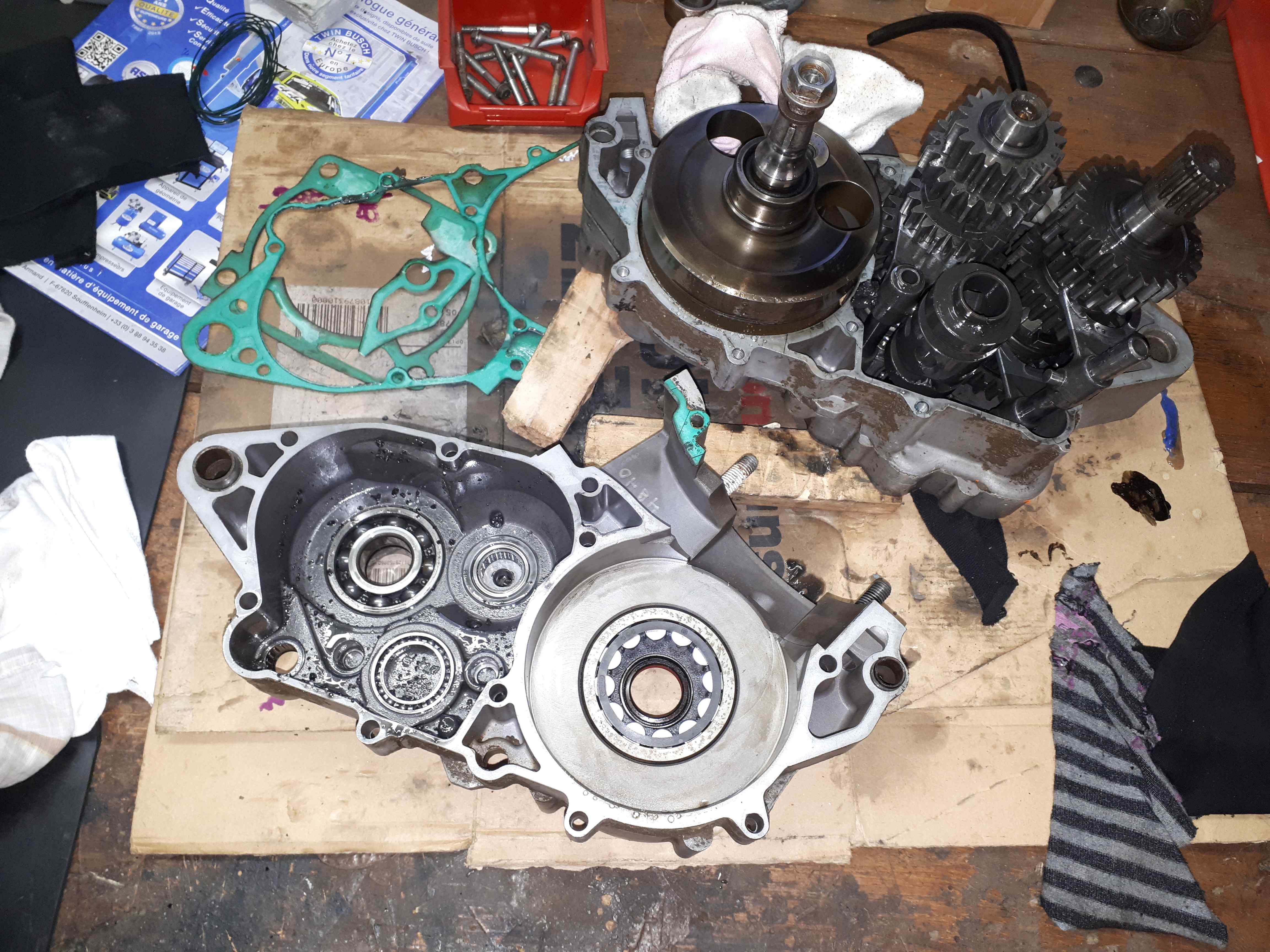 Restauration KTM 360 EGS de 1996 / KTMaddict.fr, 100 KTM