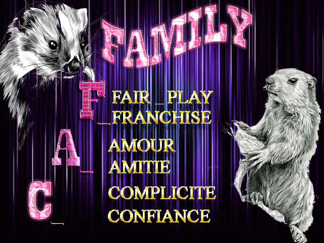 Affiche Famille FAC