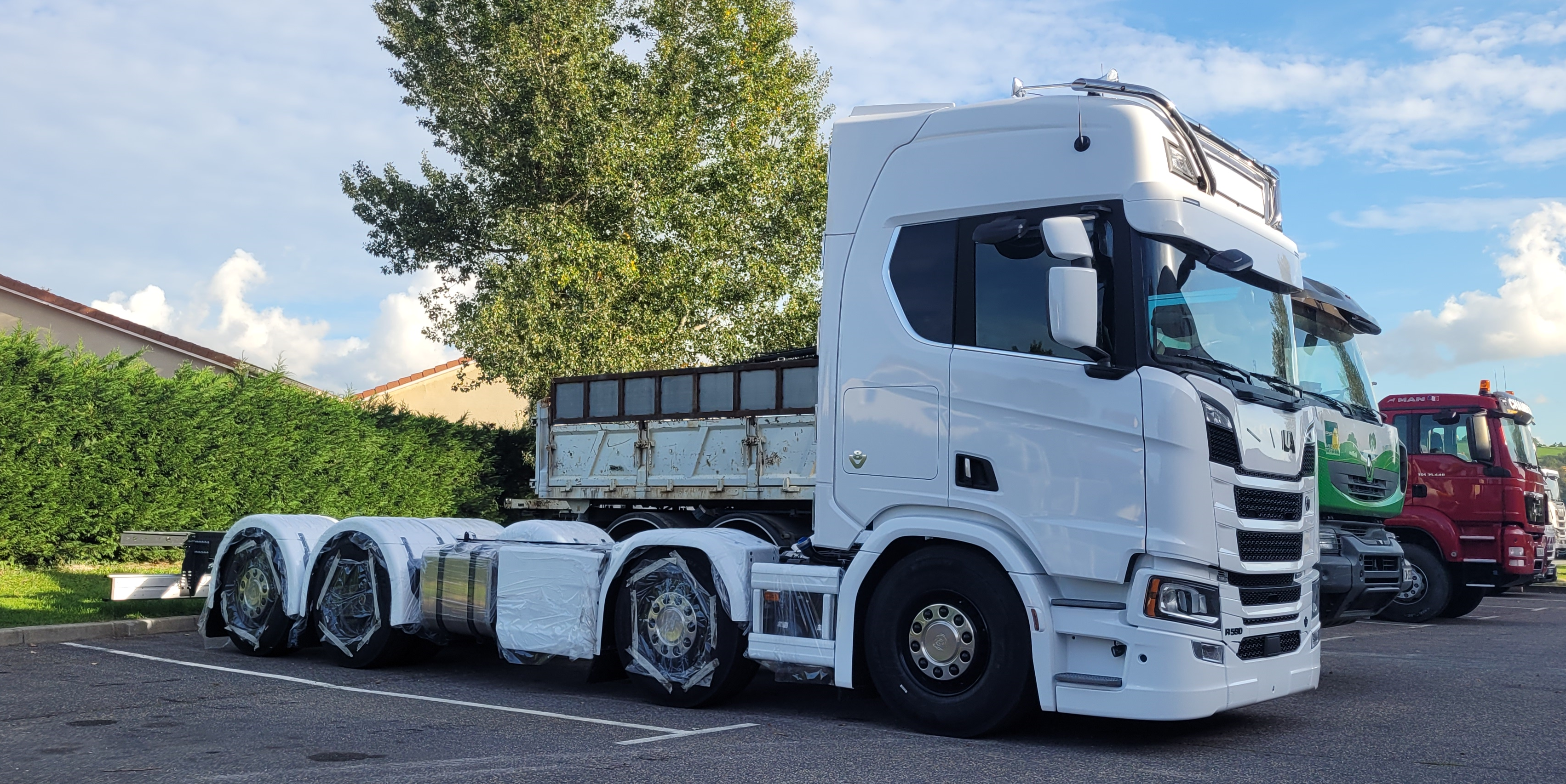 Scania TVT Palfinger