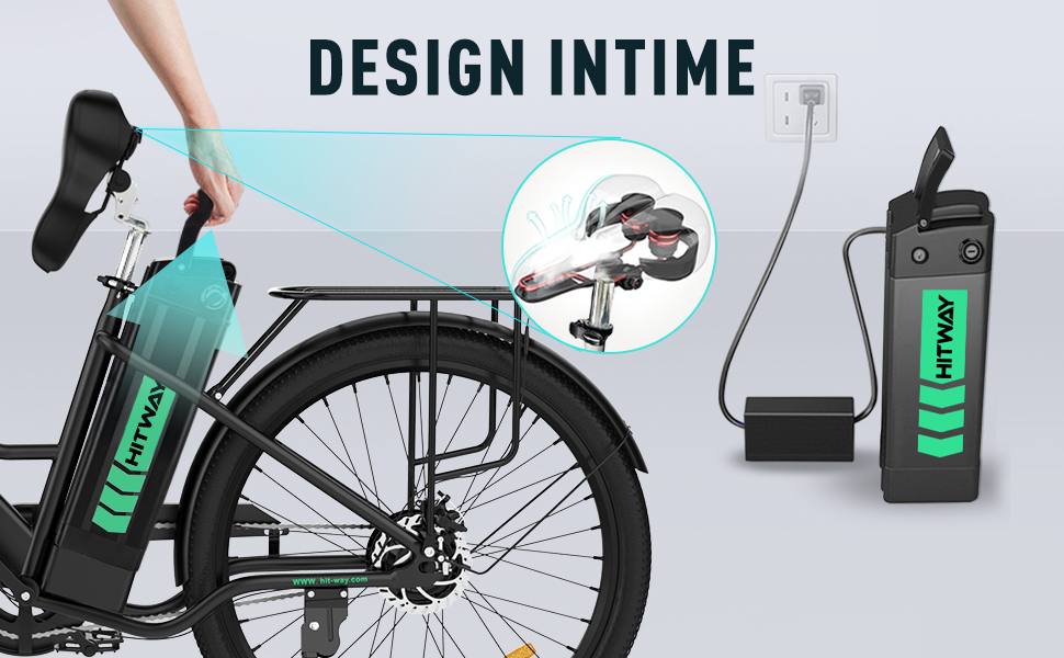 SAMBIK SY26-II vélo élctriqu pour adult, motur 250W, battri 36V