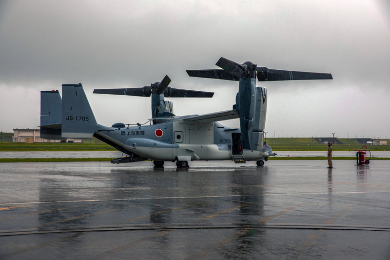 Small japan air force Boeing V-22 Osprey