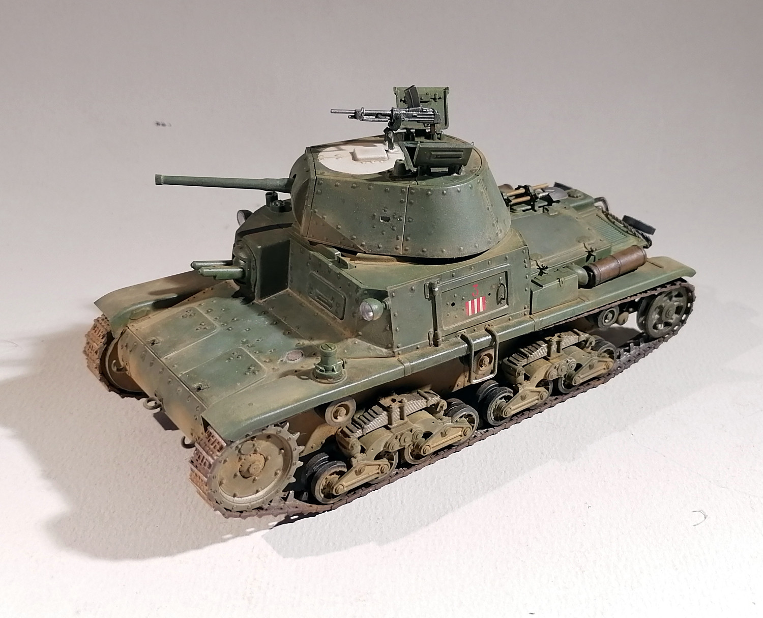 Le M13/40 en Grèce (Tamiya ref 296)