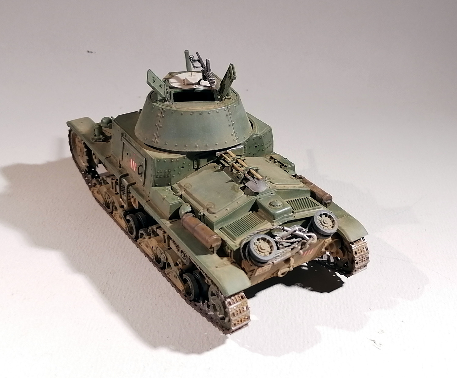 M13/40 Reed Back Le M13/40 de Tamiya (ref 296)