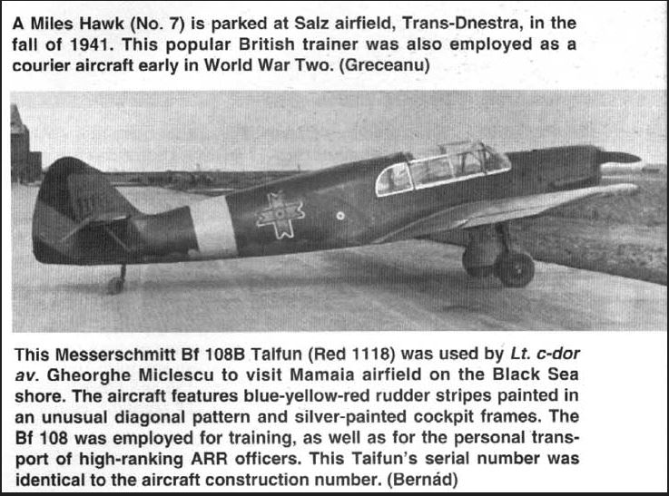 Messerschmitt Bf 108 Taifun Roumain 22111207321321083318048516