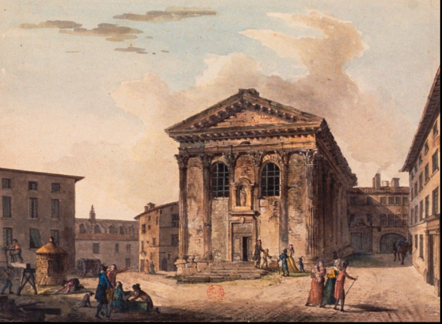 Antoine Meunier-1765-1808-temple auguste Vienne