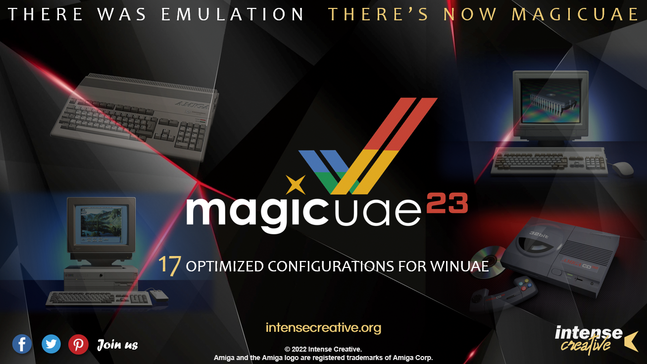 MagicUAE 23 - 17 Optimized Configurations for Amiga Emulation in WinUAE 22120302301523955818062160