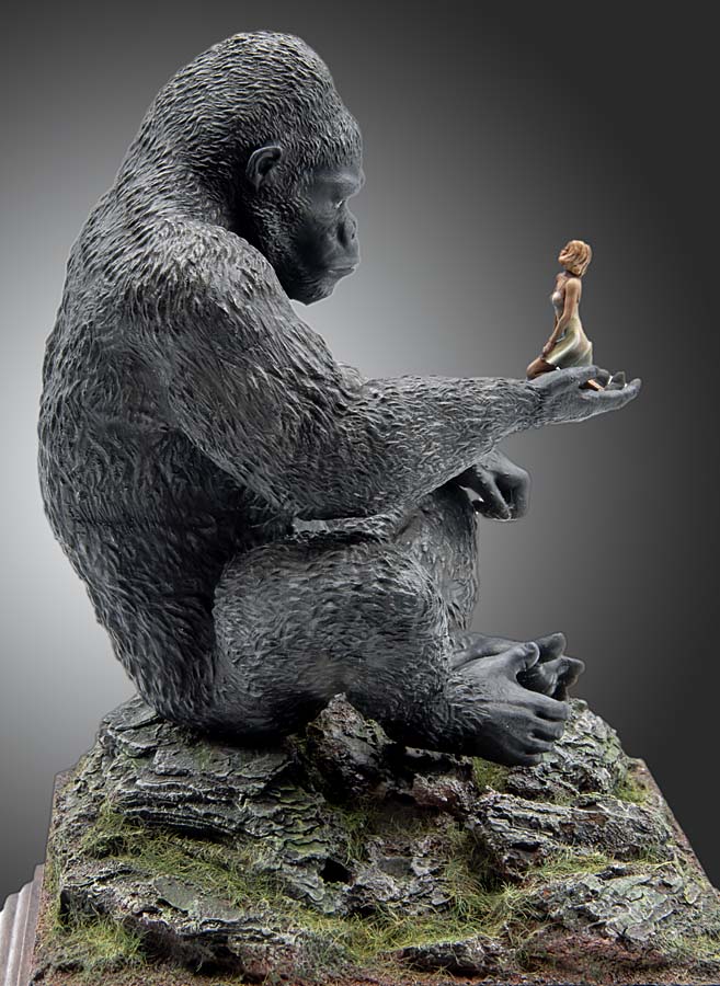 King Kong et la belle - impression 3D 22122006432214703418073570
