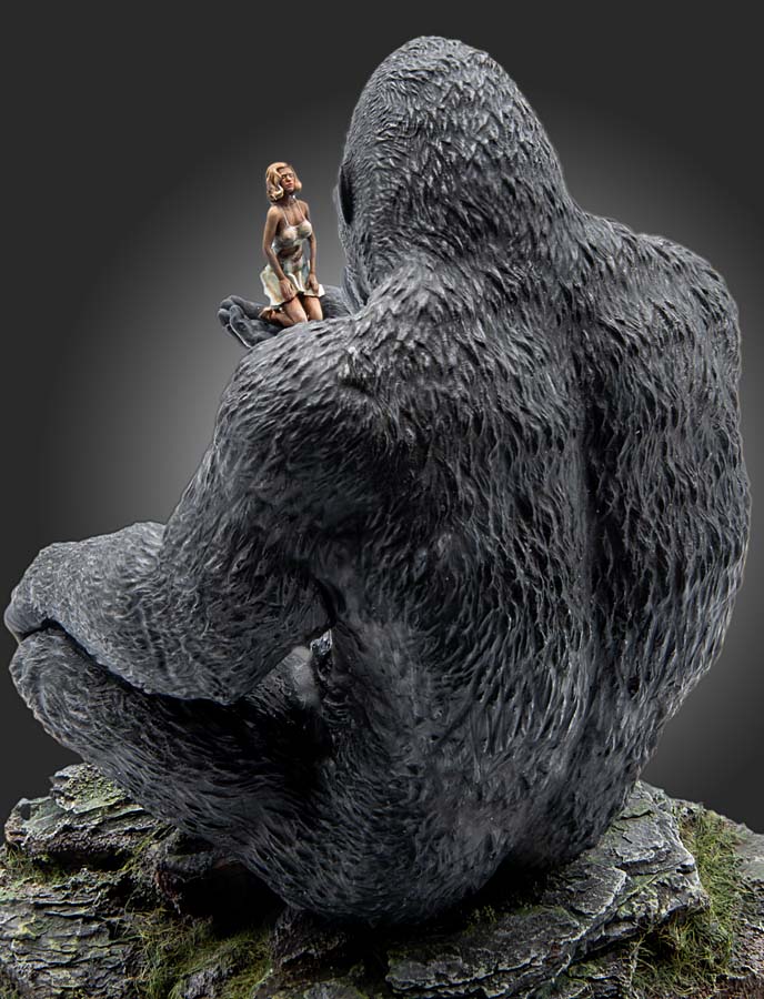 King Kong et la belle - impression 3D 22122006432314703418073573