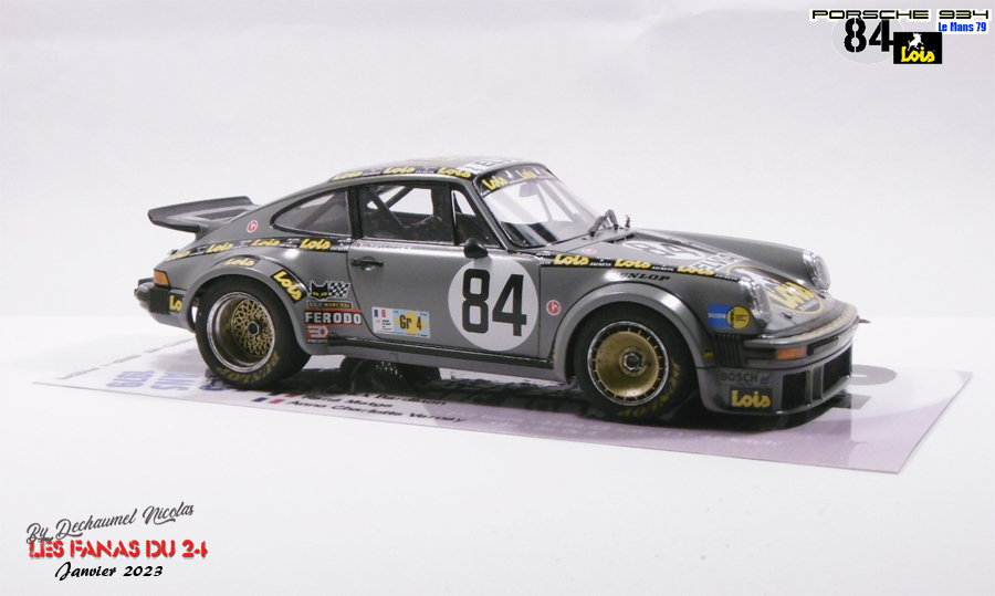 Porsche 934 - 1/24e [Tamiya / Renaissance] - Le Mans 79 - n°84 - IeMmPb-934-Lois-fini2