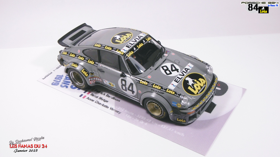 Porsche 934 - 1/24e [Tamiya / Renaissance] - Le Mans 79 - n°84 - HfMmPb-934-Lois-fini10